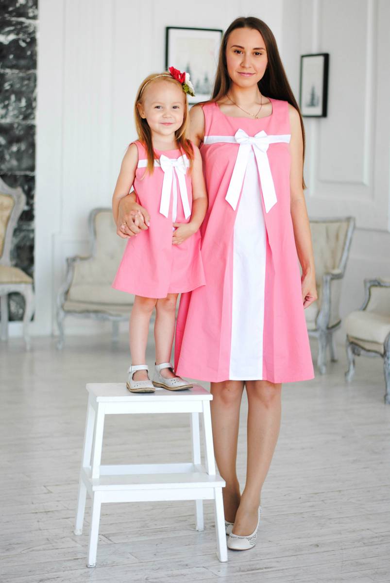 Платья «Одри» для мамы и дочки