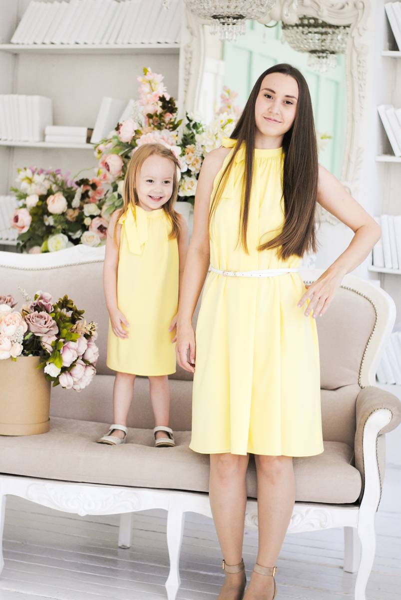 Платья «Оливия» для мамы и дочки